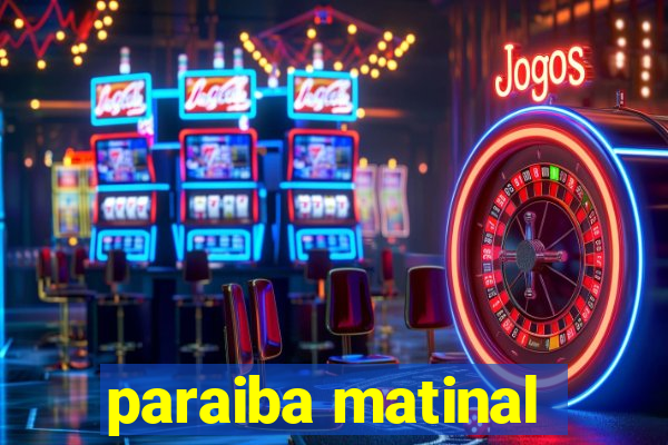 paraiba matinal